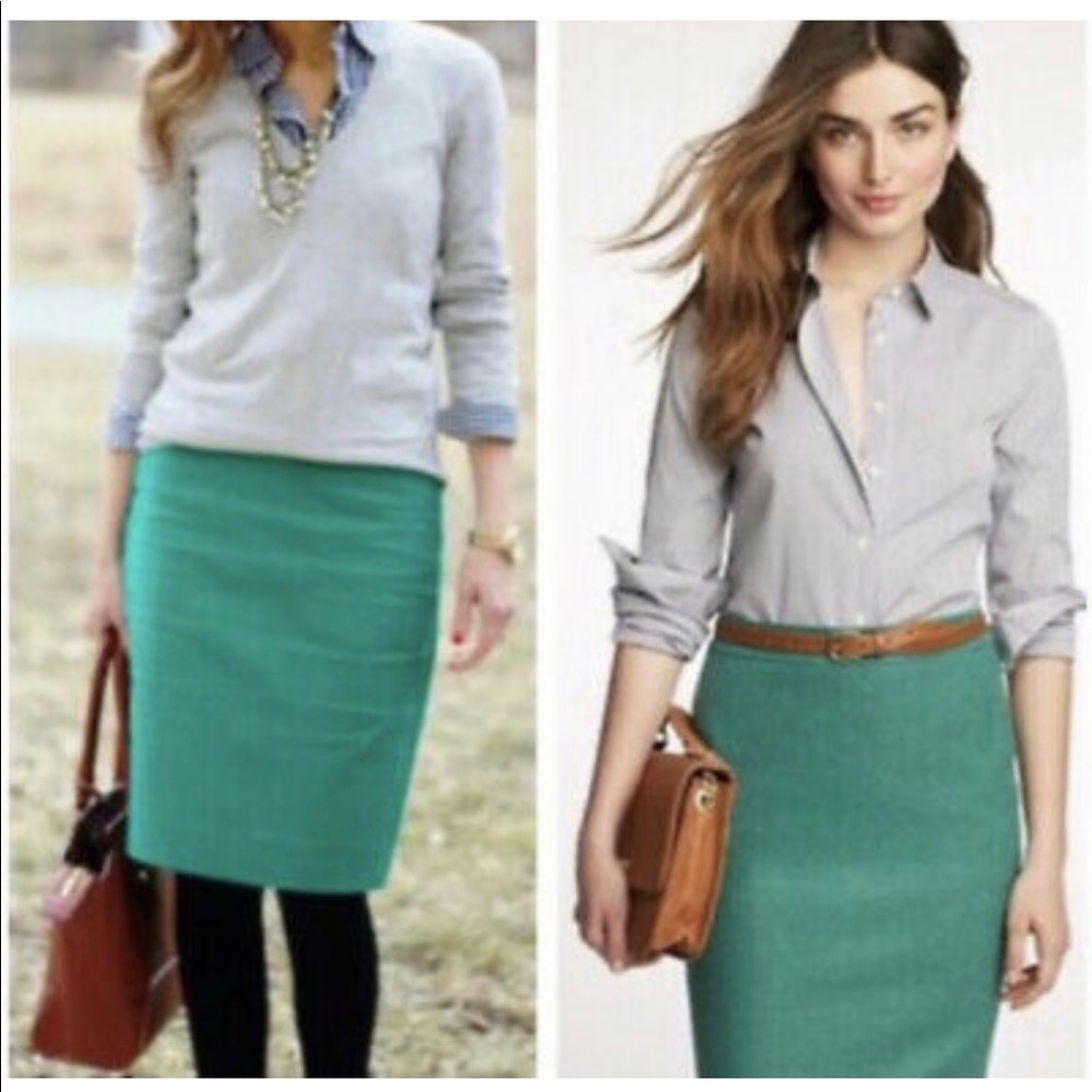 NWT! J Crew Pencil Skirt